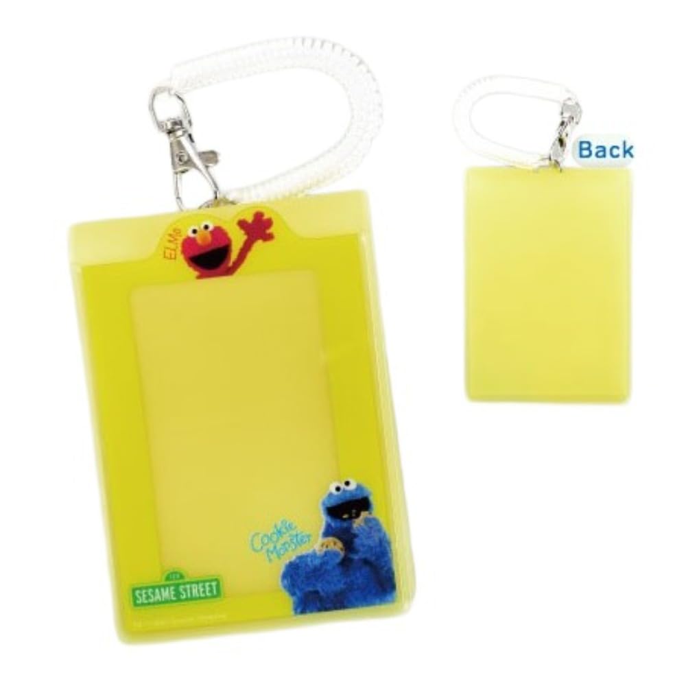 Marimo Craft Frame Pass Case YE Sesame Street W80 x H115mm SST-115