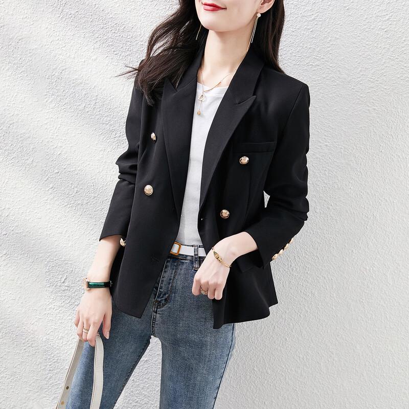 Srcr Women s Double-Breasted Blazer S
