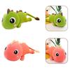 Cute Dinosaur Plush Toy Pillow For Kids Room Decoration Red And Green, 58cm And 75cm