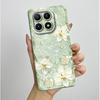New For Xiaomi 15T Pro 15TPro Xiaomi15TPro Phone Case Aesthetic Pretty Butterfly Flowers Soft Silicone Shockproof Back Cover