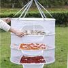 Foldable Drying Fishing Net 1/2/3 Layer Multi-layer Drying Net Clothes Hanging Dryer  Kitchen