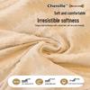 Handunka Cream Chenille Sofa Blanket