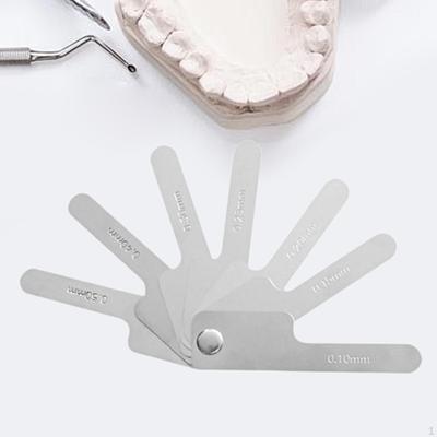 Οδοντιακή Ενδοπροσθετική Μείωση (δικαιώματα πνευματικής ιδιοκτησίας) Χάρακας Μετρητής Ελαφρύς Ορθοδοντικός Κενών