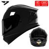 DOT 3C Certified Full Face Motorcycle Helmet Men Women All-Season Riding Safety Gear With Multiple Visor Options