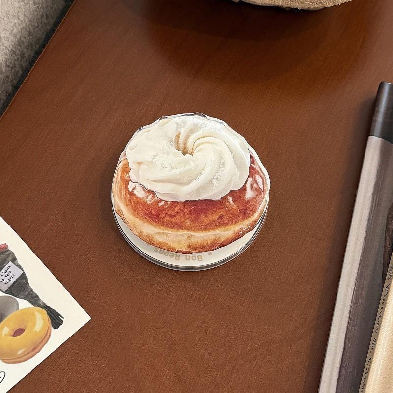 

Cute Bread Toast Suitable MagSafe Magnetic Bracket Mobile Phone Extendable Desktop Portable Niche