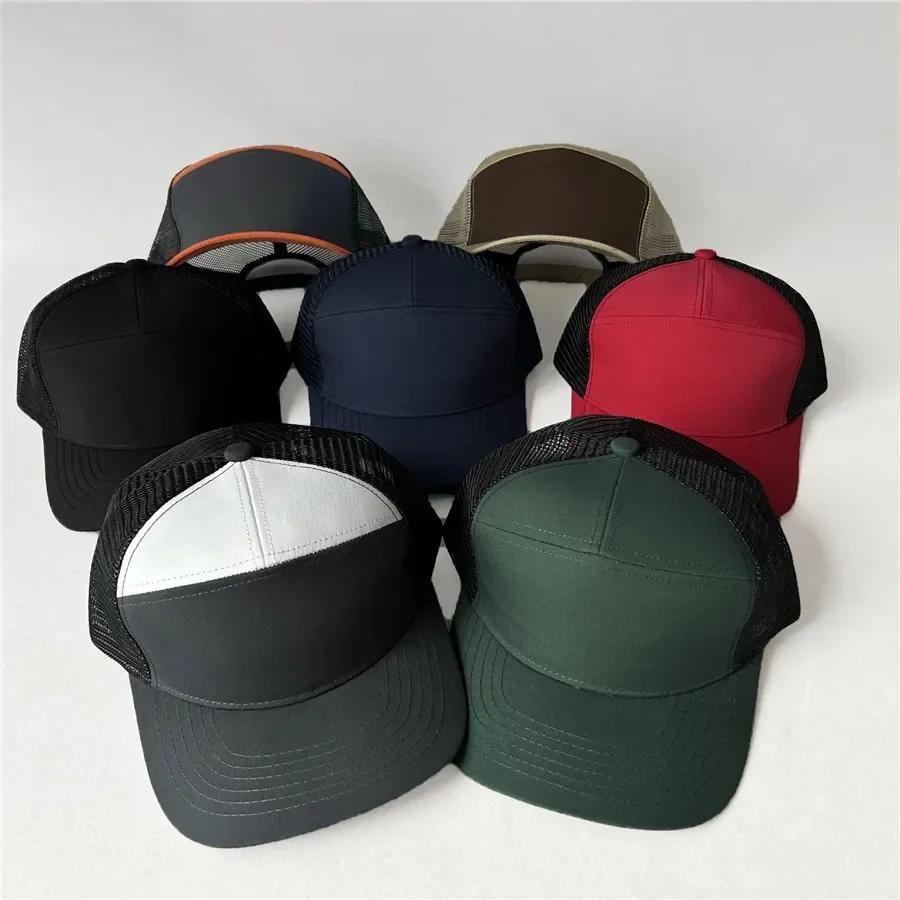 Gorra de Béisbol Unisex Para Hombre Mujer Malla Ala Curva Gorra Trucker Unisex Aire Libre Ocio Deporte Sombreros para el Sol Gorras