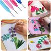 A74E-12 PCS Paper-Quilling Tools Rolling Curling Quilling Needle-Pen For Art Craft DIY Handmade Tools