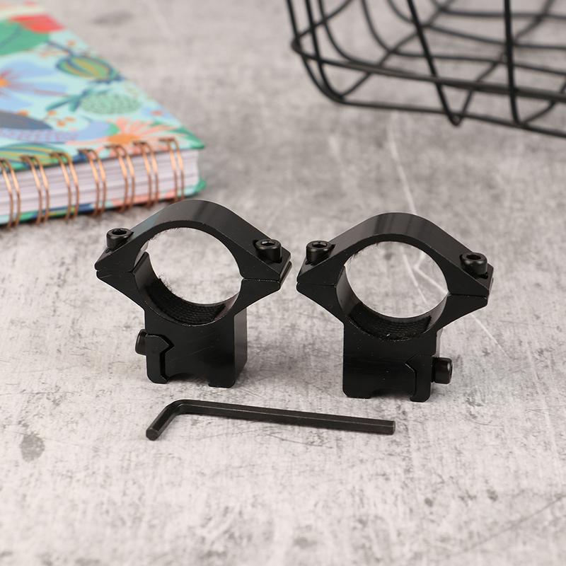 2Pcs Hunting Rifle Scope Mounts Ring For Dia 25.4Mm Tube Scopes 11Mm 20Mm Dovetail Picatinny Rail Tactical Flashlight Mount