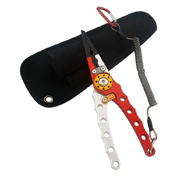 Multifunction Aluminum Alloy Fishing Lip Holder Plier Grippers Line Cutter Grip