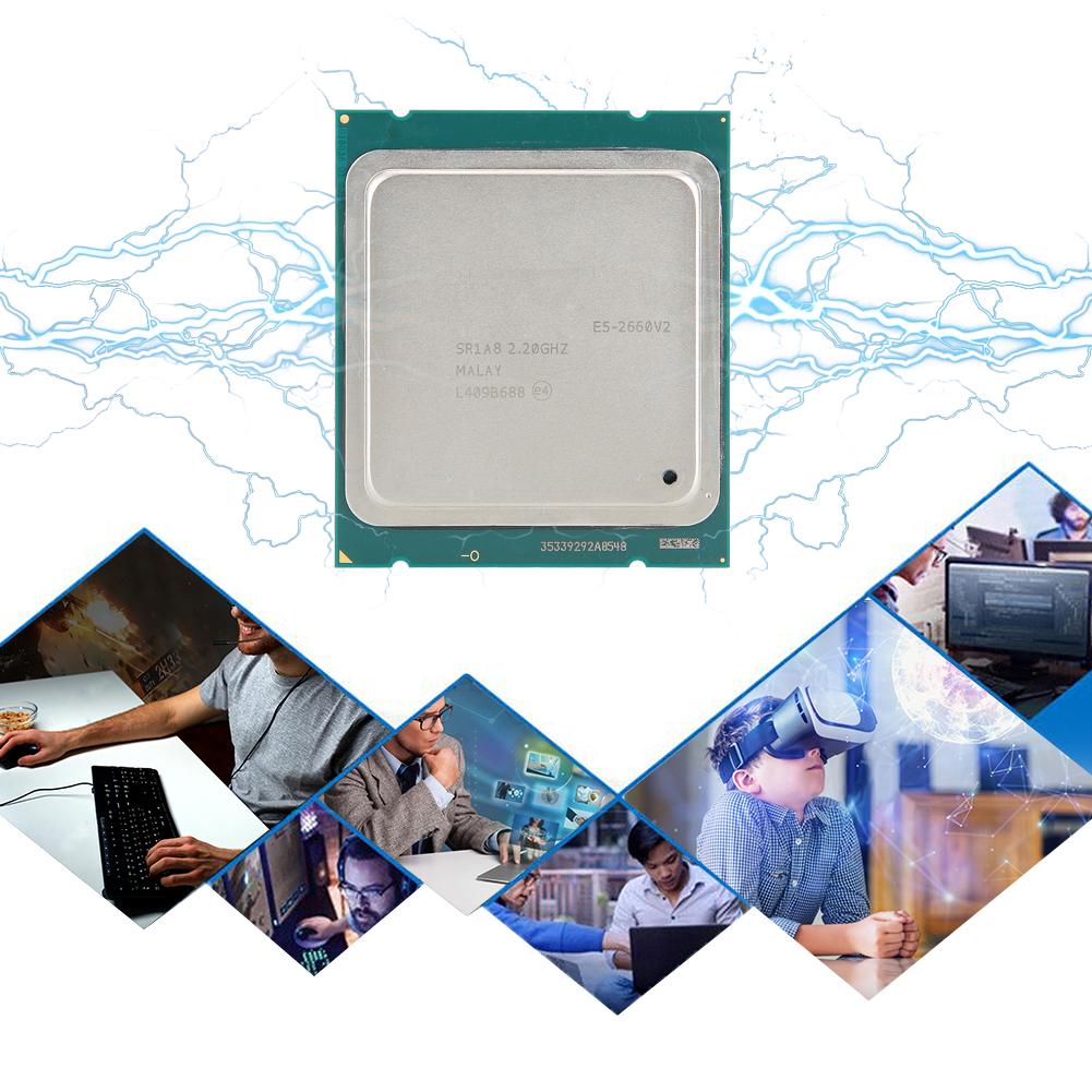 For intel for Xeon E5 2660V2 2.2GHz 10 Core 20 Threads LGA2011 CPU 25MB L3 QPI 8GT S Processor