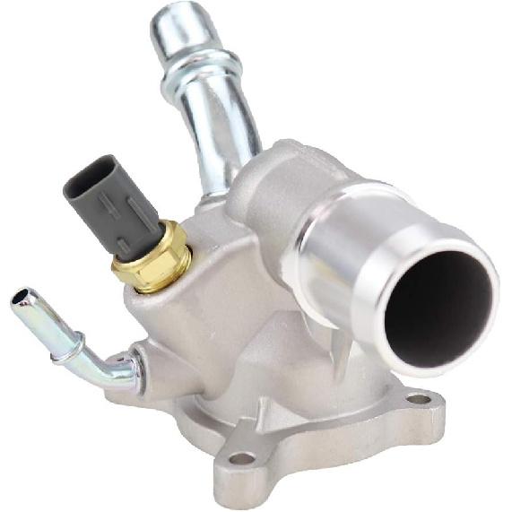 Aluminium Engine Thermostat Housing Coolant Fit for Dodge Dart 2012-2016 Jeep Cherokee 2014-2020 Jeep Renegade 2015-2020 Chrysler 200 2015-2016 Ram