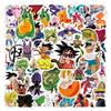 50/100pcs Japanese Anime Dragon Ball Stickers Cool Cartoon Son Goku Decals Laptop Phone Luggage Classic Manga Sticker Decoration