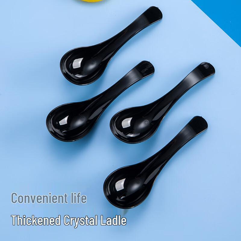 Heavy-Duty Disposable Plastic Spoons