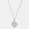METROCITY JEWELRY Happy Rosa Sterling Silver White Necklace A251SN1080WPH