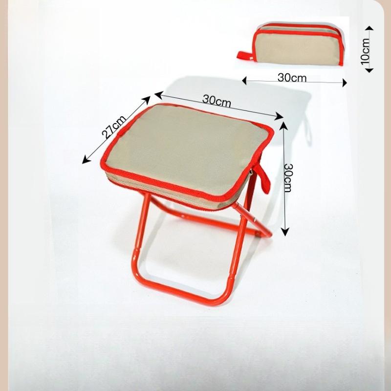 Pencil case foldable small Mazar creative pocket hand stool bag lazy new go out carry mini chair stool