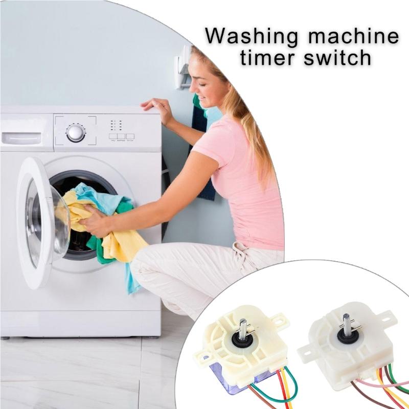 User Friendly Washing Machine Timer Switches Adjustable Cycle For Various Washer Types Plastic Housing