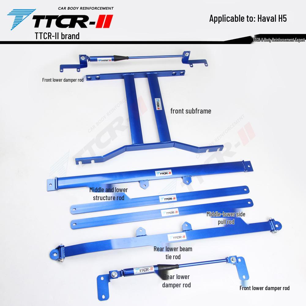 Xiaolong H5/H6 Big Dog Tank Strut Bar Chassis Reinforcement Parts