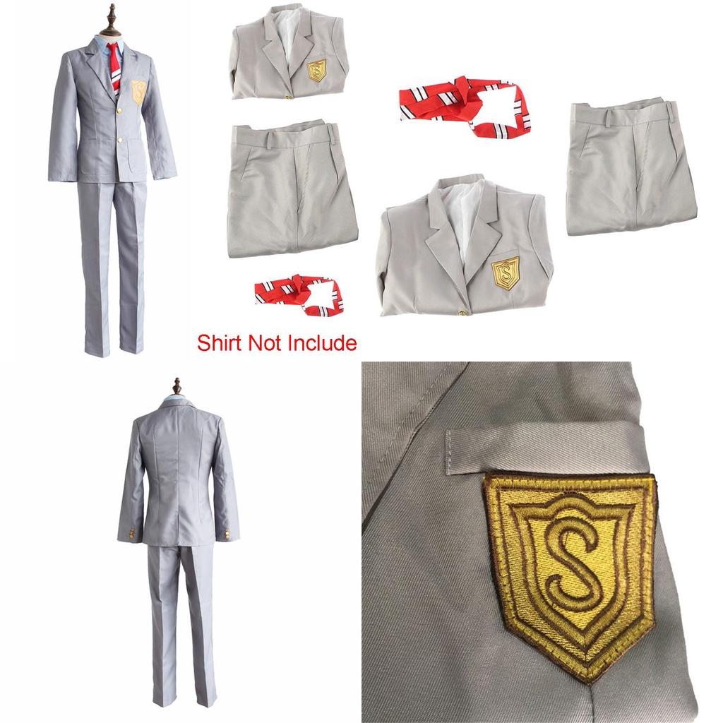 Exquisit gefertigtes Your Lie In April Arima Kousei Cosplay-Kostüm für Anime-Enthusiasten und Partys