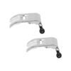 2Pcs Presser Foot, Plastic Stainless Steel Auxiliary Foot Replacement Parts Sewing NaMachine Accessories Suitable for Most Household Sewing NaMachin