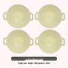 Double-Eared Ceramic Dipping Dish for Sauces and Snacks
