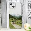 Painting House Mountain Landscape Phone Case for IPhone 17 16 15 14 11 12 13 Pro Max 7 8 Plus 12 13 Mini X XS Max XR Soft Cover
