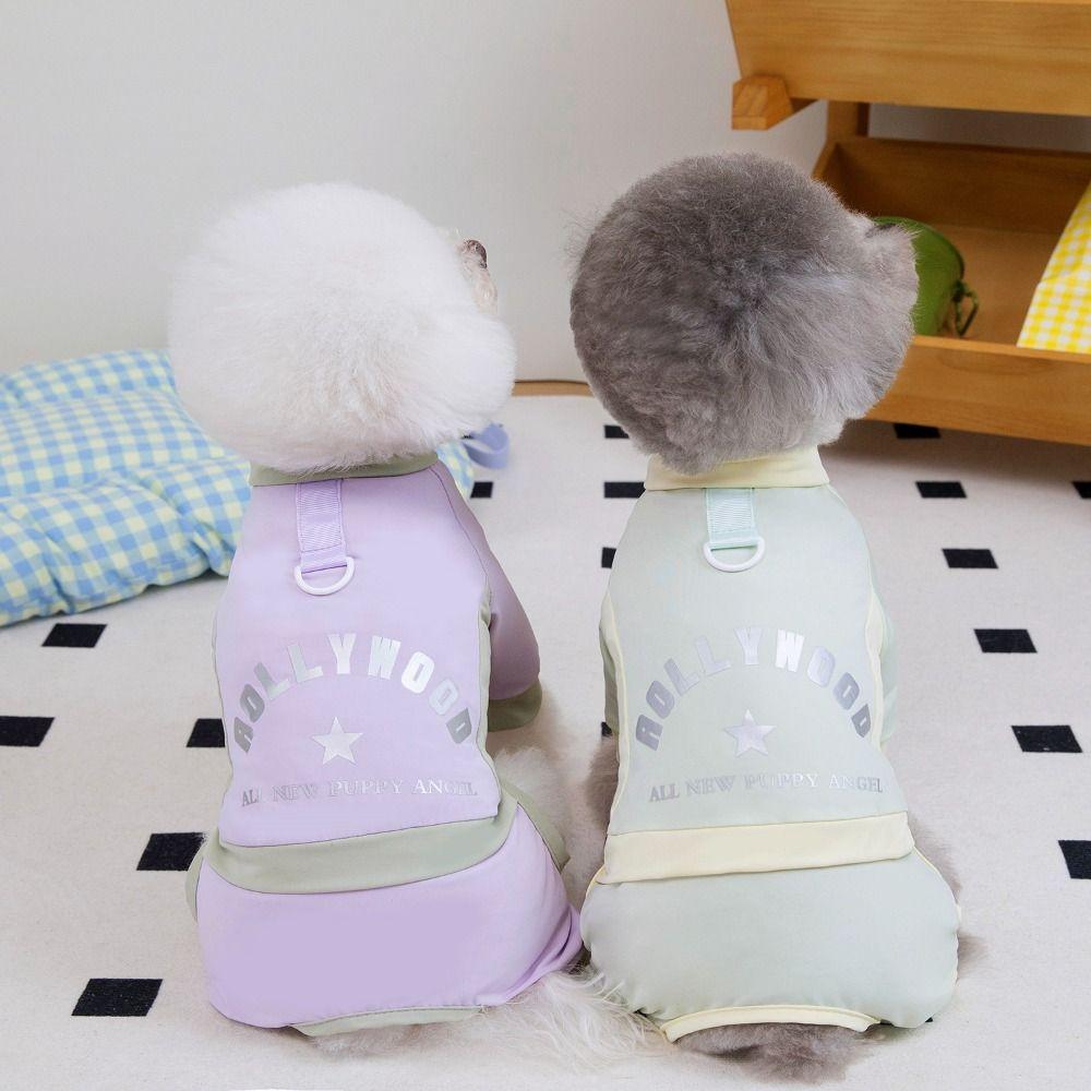 Thin Dog Four Legged Clothes Breathable Pet Sunscreen Clothes Pet Supplies Cat T Shirt  Chihuahua