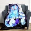 1pc Huntrix Soft Comfortable Blanket Digital Print, All Season Multipurpose Knit Fabric Bedding, Office, Sofa Home Decor Blanket