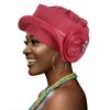 Shiny Silk Rhinestone Headband with Steel Ring for Women