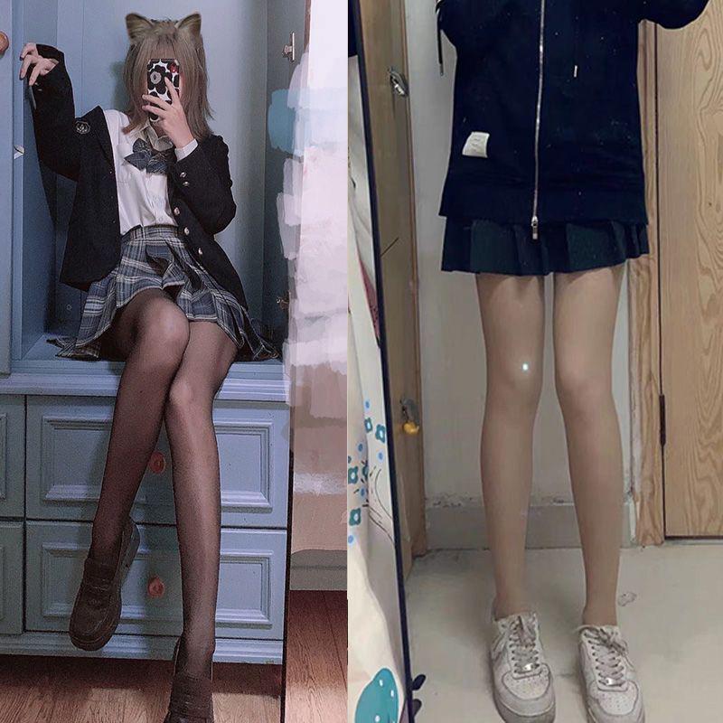 Extra Tall Unisex Black or White Stockings - 190cm Plus Size Pantyhose for Spring/Summer