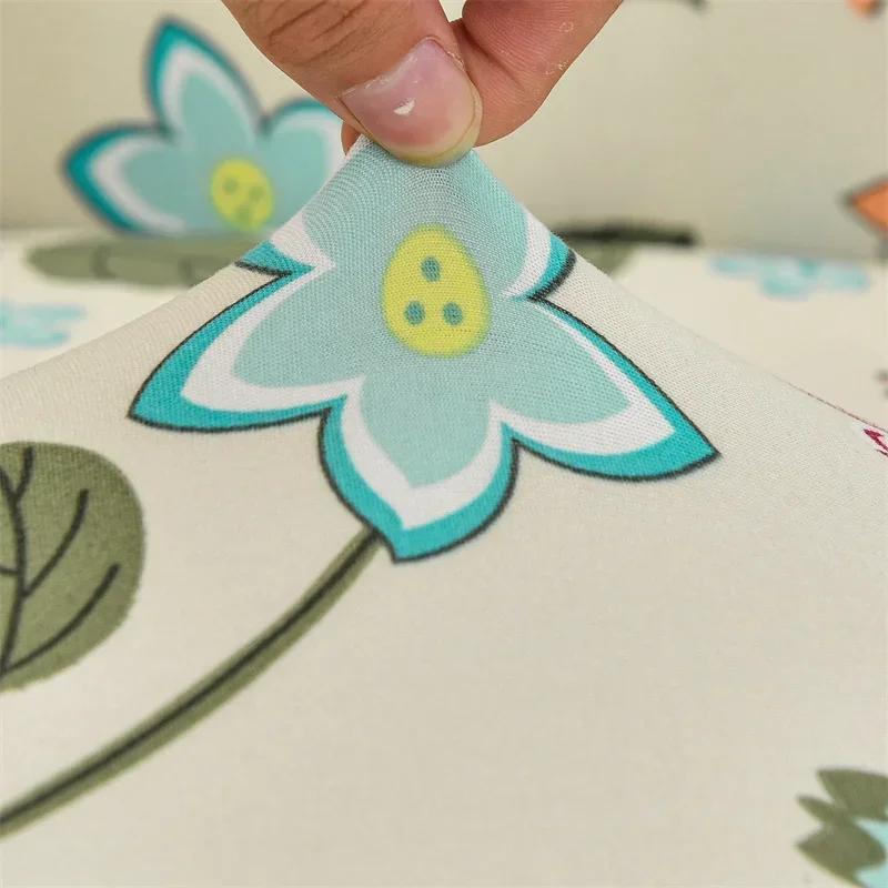 Premium Floral Club Sofa Cover Armchair Cover Elastic Tub Chair Covers Home Decorative Single Couch Slipcovers with Seat Cushion Cover