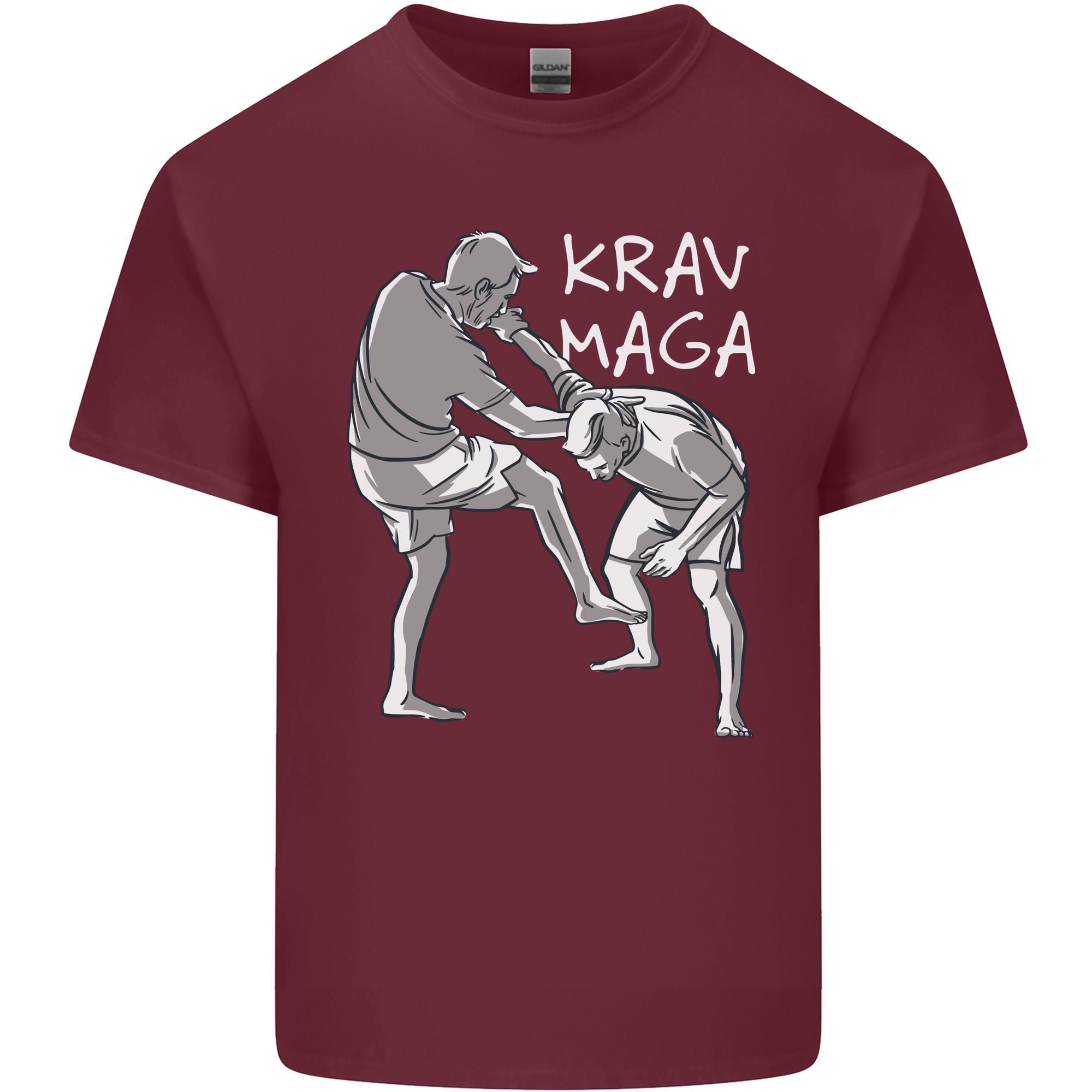 Krav Maga Mixed Martial Arts MMA Fighting Unisexs Light Cotton TShirt S