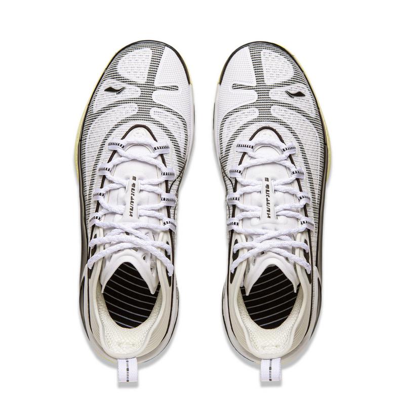 New LiNing BadFive Abrasion Resistant Slip Resistant Low Top Basketball Shoes Men's White ABFV011-2