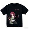 2026 Summer Black T-Shirt by Hiroi Kikuri, Bass, Guitar, Anime, Plus Size T-Shirt, Exclusive for Rock Anime Fans