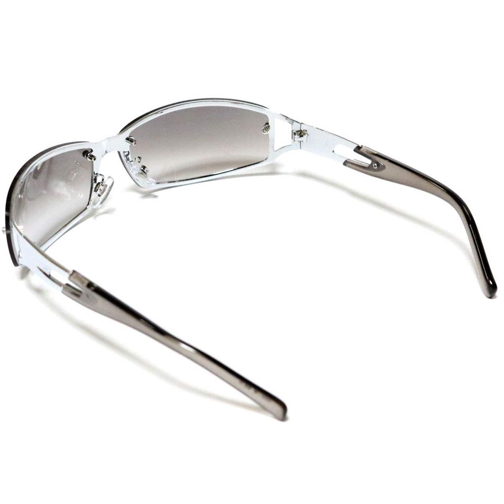 Silver X Gray Mirror Half Fashion Fashion UV Colored [Berkuto] Sunglasses, Eyeglasses, Glasses, Glasses, Men's, Women's, Round, Square, Transparent,
