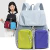 Schoolbag Outdoor Leisure Backpack Women's Popular 1011 New Large Capacity Student School Bag Versatile Commuter Backpack