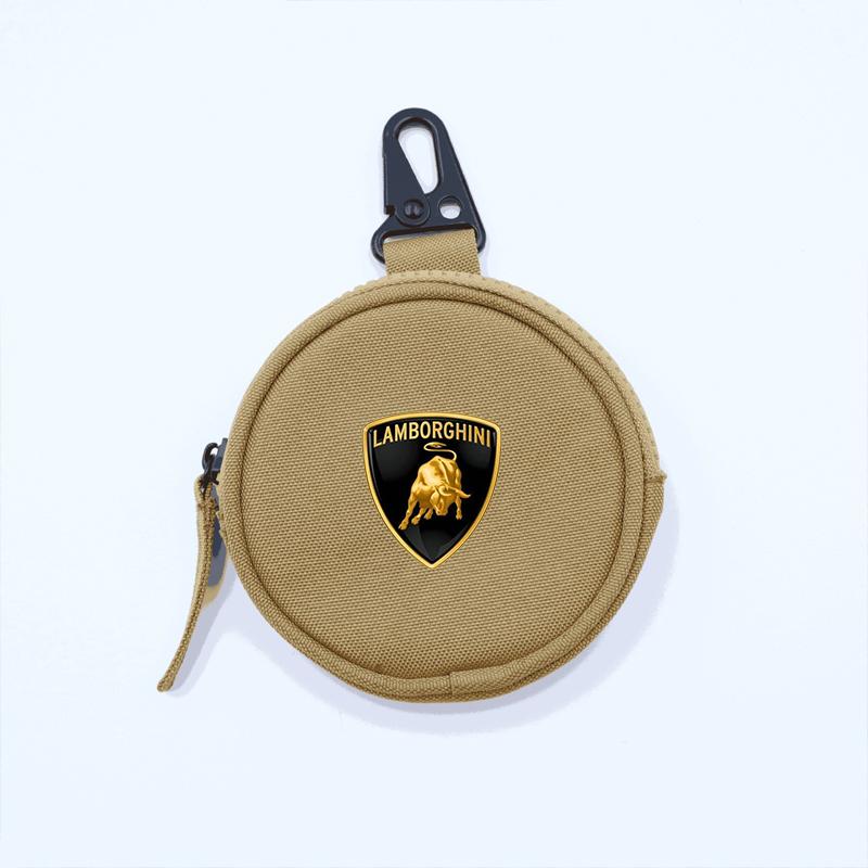 

Car Styling Tactical Key Wallet For Lamborghini LP570 LP610 Urus LP700 LP770 Gallardo Aventador Pocket Storage Bag Accessories