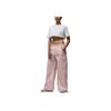 Jordan Chicago Einfarbige Lockere Weitbein Freizeithose Damen Hose Hellrosa DZ3350-610