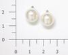 Sofia Accessory 10mm Silver Pearl with Parts, Hook, B-34-R