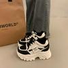 Women's Shoes New Summer Mesh Breathable Thick Sole Inner Height Increase Dad Shoes Small Sports Shoes Versatile