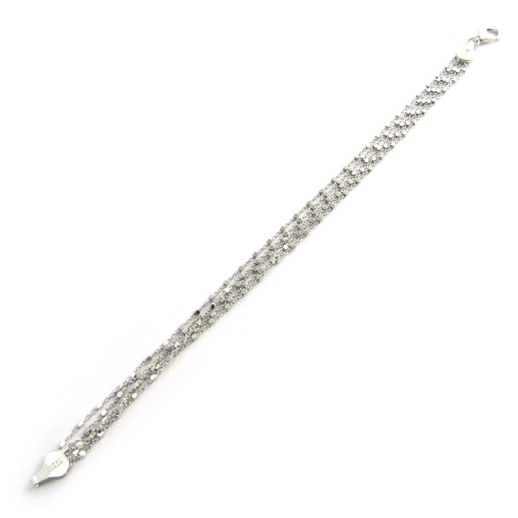 Les Trésors De Lily [N3041] - Silver Bracelet 'Kenya' (5 Rows) Rhodium-plated