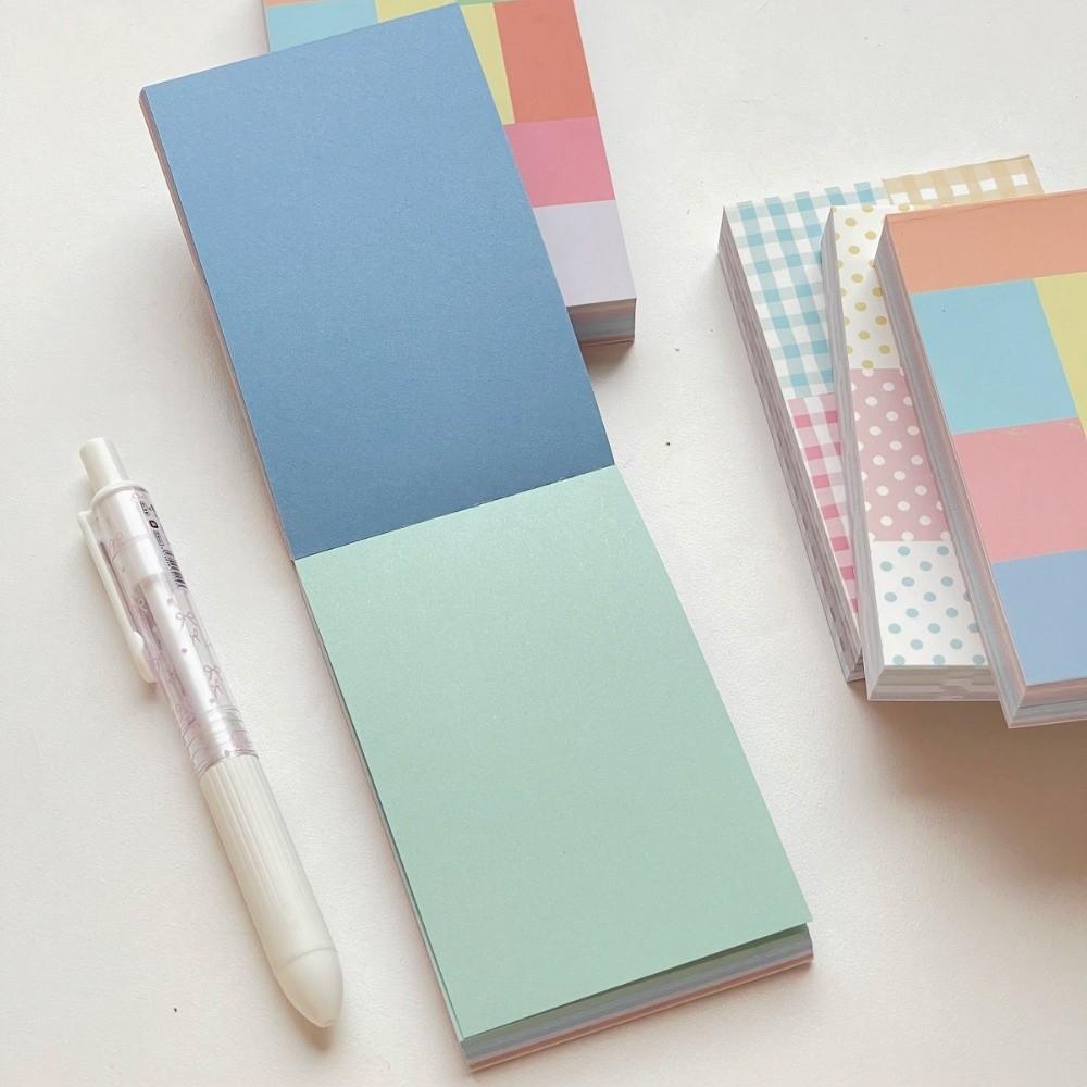 New Polka Dot Memo Pad M5 Colored Sticky Notes DIY Non Adhesive Note Pad Scrapbooking