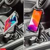 Woleyi Auto Tablet Becher Auto Handy Auto Getränkehalter für Ausziehbar Einfach Japanische Bedienungsanleitung Kompatibel mit Mehreren Tablets und Smartphones