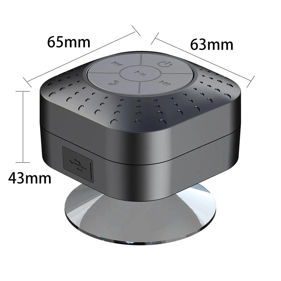 

Мини Bluetooth-динамик с присоской, подставка для телефона, громкая связь, перезаряжаемый, для автомобиля, телефона, игр, занятий спортом на открытом воздухе Black