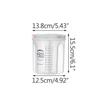 Grain Food Storage Tank and More  Kitchen Storage Box with Moisture-Proof Sealed Cans and Multi Grid Large Capacity Organizers