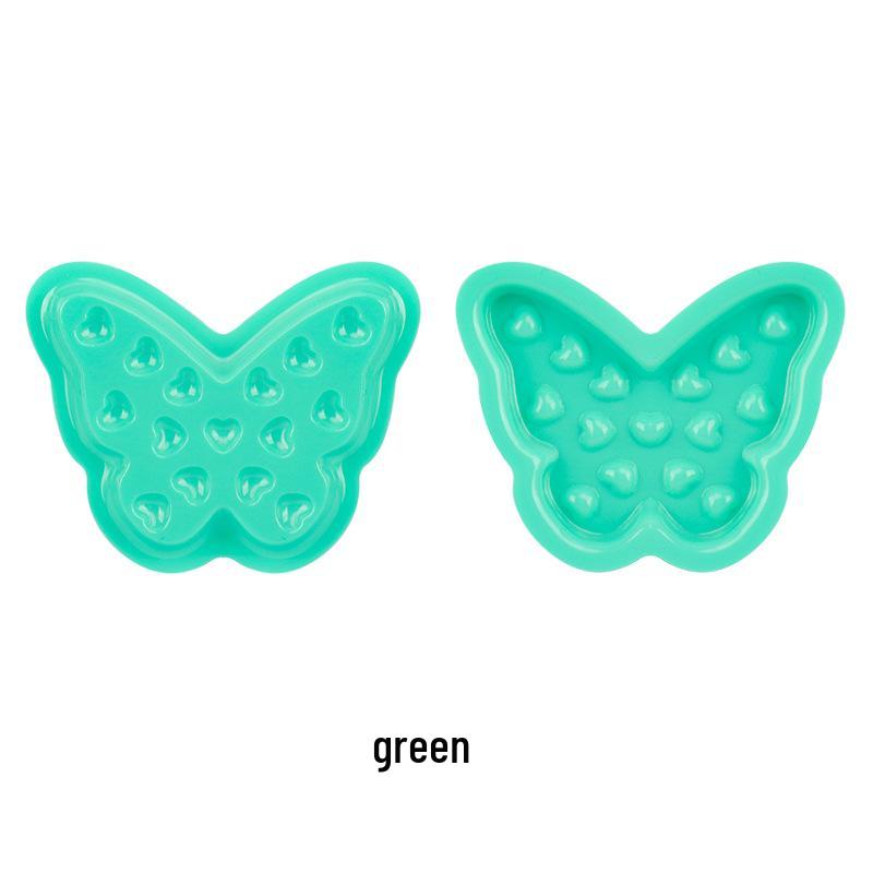 100-Pack Eyelash Extension Glue Trays - Base-less PVC Pads