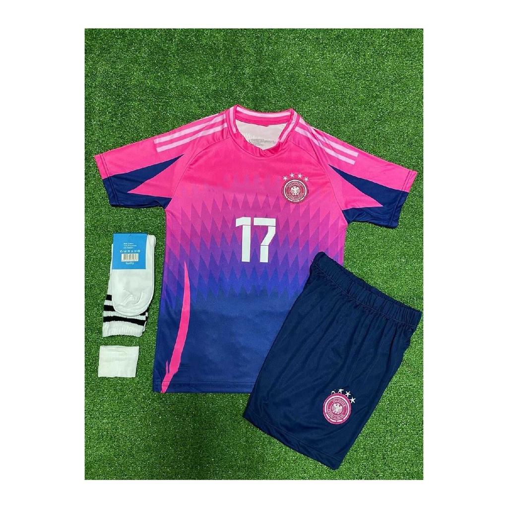 Germany Euro 2024 Florian Wirtz Away Kids Jersey Set Of 4