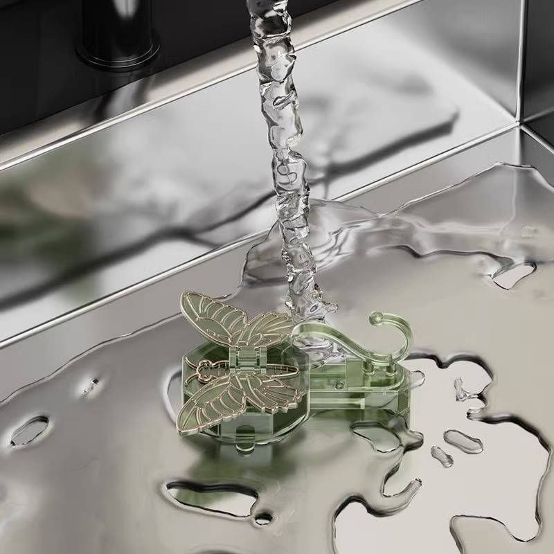 Fjäril Sugkoppskrok Kreativ Klibbig Krok Badrum Vägghängande Hyllor Multifunktionell Icke-perforerad Handdukar Badrum Kök