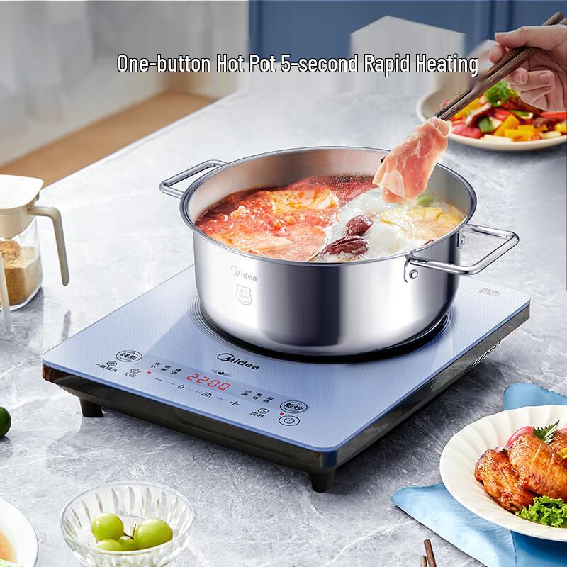 Midea Platinum Diamond 2200W Multi-function Induction Cooker Set