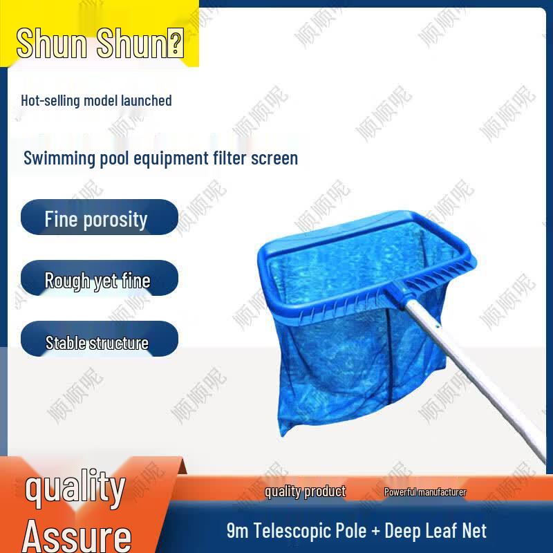 Pool Skimmer Net with Telescopic Pole