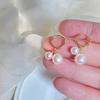 Fashion ins cold wind simple light luxury high-end ear buckle temperament geometric earrings women's small and versatile tide earrings